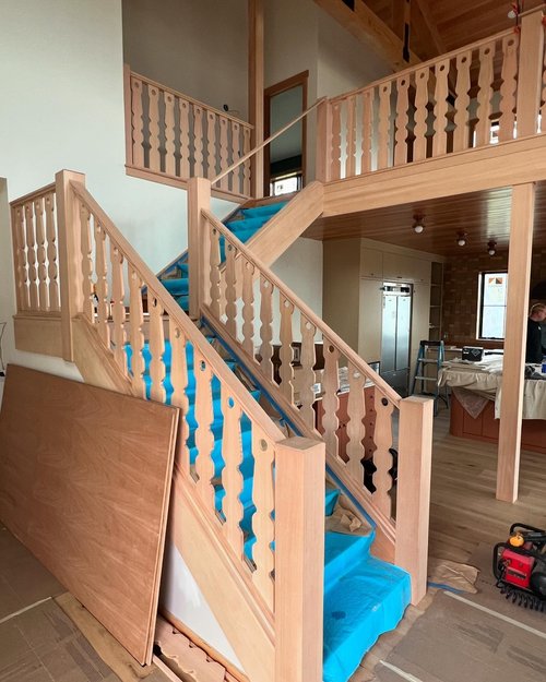 Soooo happy that we took a chance on something different for this ski chalet stair railing. It adds so much character to the space. It still needs to be finished, but love how it looks so far!
.
.
.
.
#luxeathome #interiordesign #interiors #beautiful